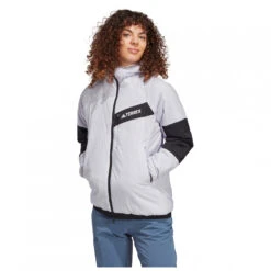 Winterkleidung -Winterkleidung adidas terrex womens terrex techrock prima hooded jacket kunstfaserjacke detail 2