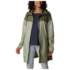 Columbia Women's Flash Challenger Long Windbreaker - Mantel -Winterkleidung columbia womens flash challenger long windbreaker mantel detail 4