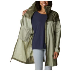 Columbia Women's Flash Challenger Long Windbreaker - Mantel -Winterkleidung columbia womens flash challenger long windbreaker mantel detail 5