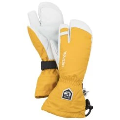 Hestra Army Leather Heli Ski 3 Finger - Handschuhe -Winterkleidung hestra army leather heli ski 3 finger handschuhe 4