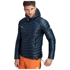 Mammut Eigerjoch Advanced Insulation Hooded Jacket - Daunenjacke -Winterkleidung mammut eigerjoch advanced insulation hooded jacket daunenjacke detail 5