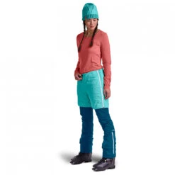 Ortovox Women's Swisswool Piz Boè Shorts - Kunstfaserhose 9 Ortovox Women's Swisswool Piz Boè Shorts - Kunstfaserhose -Winterkleidung ortovox womens swisswool piz bo shorts kunstfaserhose detail 4