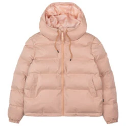 Women's Hooded Puffer Jacket - Mantel