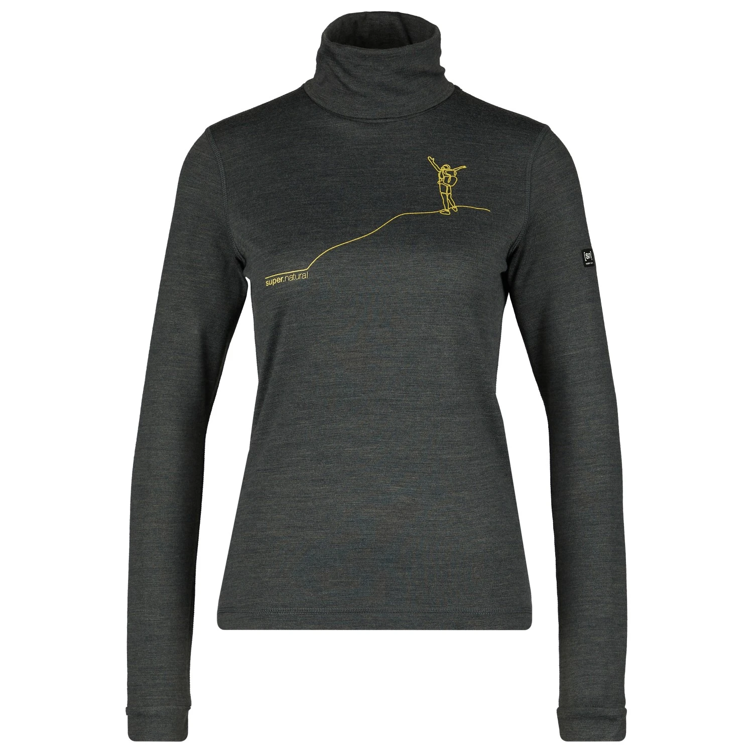Super.natural Women's Gipfelglück Turtle - Longsleeve 1 Super.natural Women's Gipfelglück Turtle - Longsleeve